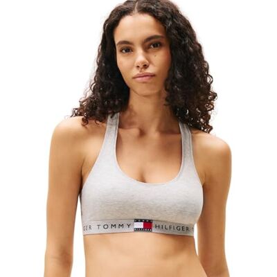 Tommy Hilfiger Racerback Bralette (Ext.sizes) Uw0uw06221 Bralette Femme Tommy Hilfiger Racerback Bralette (Ext.sizes) Uw0uw06221 Bralette Femme