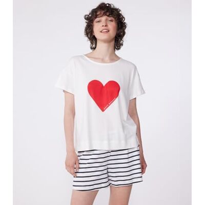 Petit Bateau A0cju Pyjacourt Femme (lot de 1) Petit Bateau A0cju Pyjacourt Femme (lot de 1)