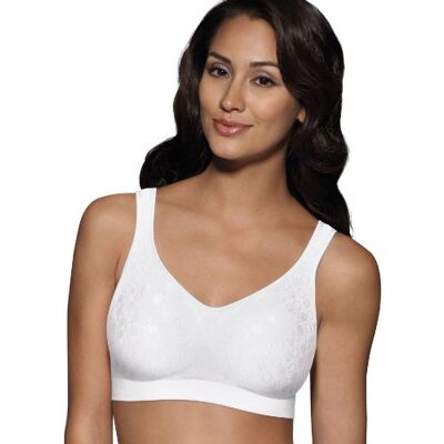Bali Soutien-gorge modélisant sans fil confort révolution avec tailles intelligentes soutien-gorge modelant confort révolution sans fil Df3488 femme (paquet de 1), Motif à pois blancs., L Bali Soutien-gorge modélisant sans fil confort révolution avec tailles intelligentes soutien-gorge modelant confort révolution sans fil Df3488 femme (paquet de 1), Motif à pois blancs., L