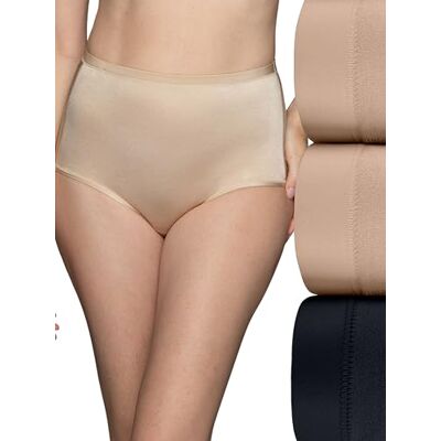 Vanity Fair Body Caress Brief Panty 13138 Slip Femme (lot de 3) Vanity Fair Body Caress Brief Panty 13138 Slip Femme (lot de 3)