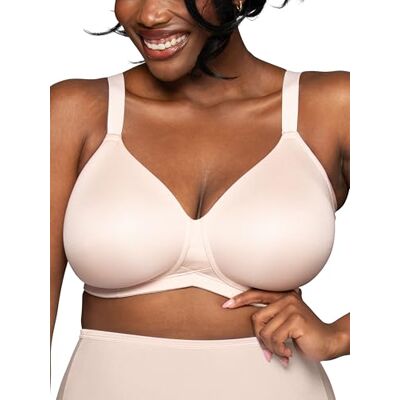Vanity Fair Beauty Back Full Figure Wirefree Extended Side And Back Smoother Bra 71267 Soutien-gorge Femme (lot de 1) Vanity Fair Beauty Back Full Figure Wirefree Extended Side And Back Smoother Bra 71267 Soutien-gorge Femme (lot de 1)