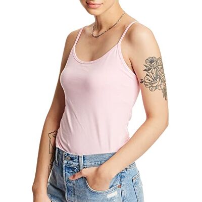 Hanes Caraco en Coton Extensible avec Soutien-gorge Intégré Caraco Femme (lot de 1) Hanes Caraco en Coton Extensible avec Soutien-gorge Intégré Caraco Femme (lot de 1)