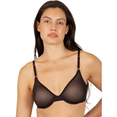 Smart & Sexy Sheer Mesh Demi Underwire Bra Soutien-gorge corbeille Femme Smart & Sexy Sheer Mesh Demi Underwire Bra Soutien-gorge corbeille Femme