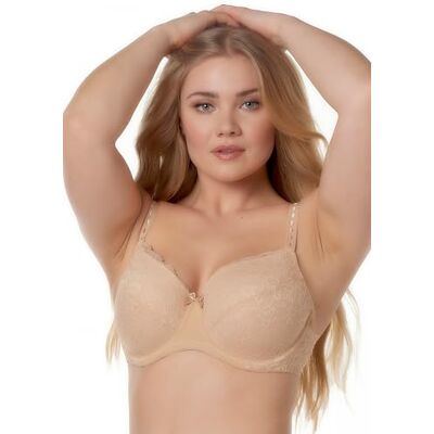 After Eden Full Cover Bra In Recycled Fabric And Lace Bra Femme After Eden Full Cover Bra In Recycled Fabric And Lace Bra Femme