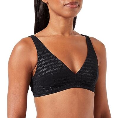 Giorgio Armani Bralette Bralette Bra All Over Logo Mesh Soutien-Gorge Femme (lot de 1) Giorgio Armani Bralette Bralette Bra All Over Logo Mesh Soutien-Gorge Femme (lot de 1)