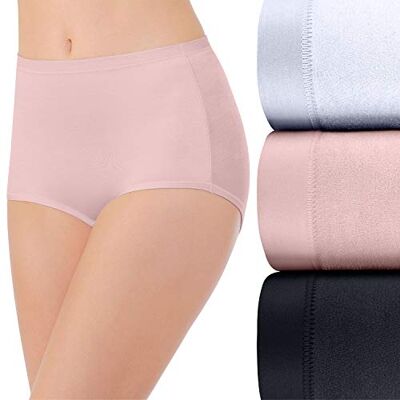 Vanity Fair Body Caress Brief Panty 13138 Slip Femme (lot de 3) Vanity Fair Body Caress Brief Panty 13138 Slip Femme (lot de 3)