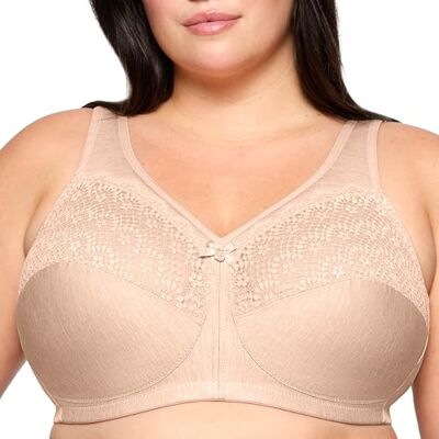 Glamorise Magiclift Anti-humidité Sans Armature #1064 Soutien-gorge galbant Femme (lot de 1) Glamorise Magiclift Anti-humidité Sans Armature #1064 Soutien-gorge galbant Femme (lot de 1)