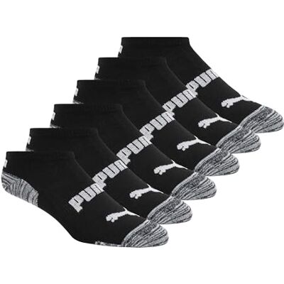 PUMA Lot de 6 paires de chaussettes No Show Lot de 6 paires de chaussettes No Show Femme PUMA Lot de 6 paires de chaussettes No Show Lot de 6 paires de chaussettes No Show Femme