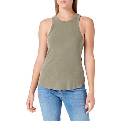 Replay Chemise Cami Femme, 238 Vert militaire, XL Replay Chemise Cami Femme, 238 Vert militaire, XL