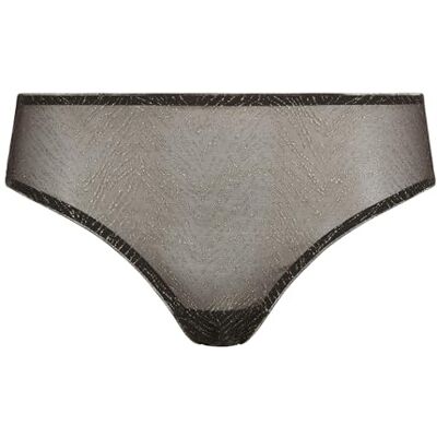 DIM Culotte Femme Taille Haute Generous Classique Edition Limitée Golden Zebra x1, Marron Brut, S DIM Culotte Femme Taille Haute Generous Classique Edition Limitée Golden Zebra x1, Marron Brut, S