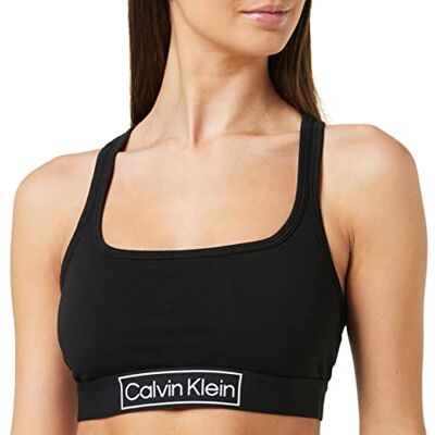 Calvin Unlined Bralette 000qf6768e Bralette Femme (lot de 1) Calvin Unlined Bralette 000qf6768e Bralette Femme (lot de 1)