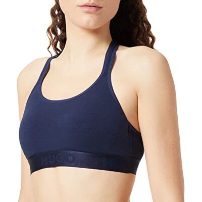 HUGO Bralette rembourrée avec logo Sporty pour femme HUGO Bralette rembourrée avec logo Sporty pour femme