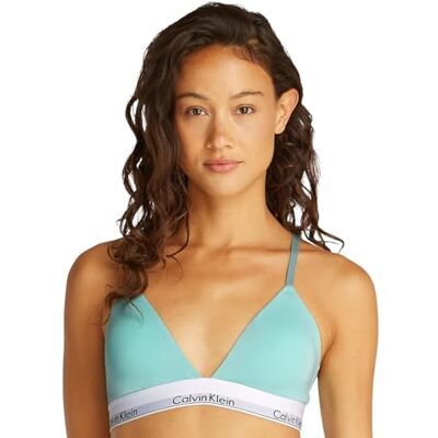 Calvin Triangle légèrement doublé pour femme Bleu XL, Bleu (Beau Blue), 68 Calvin Triangle légèrement doublé pour femme Bleu XL, Bleu (Beau Blue), 68
