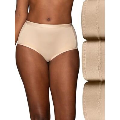 Vanity Fair Women's Comfort Where It Counts No Ride Up Panties, Lettre Lot de 3 Neutre, 6, Lettre Lot de 3 Neutre Vanity Fair Women's Comfort Where It Counts No Ride Up Panties, Lettre Lot de 3 Neutre, 6, Lettre Lot de 3 Neutre