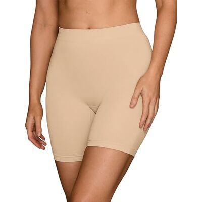 Vanity Fair Smoothing Slip Short, Damask Neutral, Small Vanity Fair Smoothing Slip Short, Damask Neutral, Small