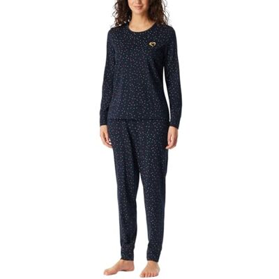 Schiesser Damen Schlafanzug Lang Mit Bündchen Baumwolle Nightwear Ensemble de pijama Femme (lot de 1) Schiesser Damen Schlafanzug Lang Mit Bündchen Baumwolle Nightwear Ensemble de pijama Femme (lot de 1)