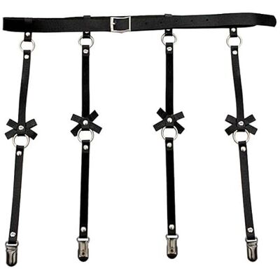 Generic Punk Chaîne de Corps en Cuir pour Femmes Taille Harnais Ceinture Noir Gothique Chaîne de Jambe Réglable Ceinture Cuisse Jarretelles Plage Boîte de Nuit Fête Discothèque Accessoires de Corps Generic Punk Chaîne de Corps en Cuir pour Femmes Taille Harnais Ceinture Noir Gothique Chaîne de Jambe Réglable Ceinture Cuisse Jarretelles Plage Boîte de Nuit Fête Discothèque Accessoires de Corps