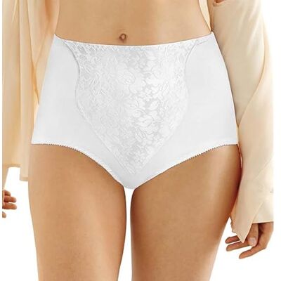 Bali X372 Shapewear Lot de 2 Slips Light Control Femme (Lot de 2), 2 White, 2X plus Bali X372 Shapewear Lot de 2 Slips Light Control Femme (Lot de 2), 2 White, 2X plus