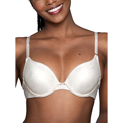 Vanity Fair Lily of France Women's Extreme Ego Boost Push Up Bra 2131101 Bra, Sweet Cream, 34C Vanity Fair Lily of France Women's Extreme Ego Boost Push Up Bra 2131101 Bra, Sweet Cream, 34C