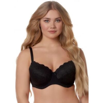 After Eden Full Cover Bra In Recycled Fabric And Lace Bra Femme After Eden Full Cover Bra In Recycled Fabric And Lace Bra Femme