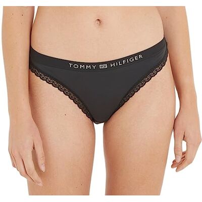 Tommy Hilfiger Culottes Bikini Femme, Noir (Black), S Tommy Hilfiger Culottes Bikini Femme, Noir (Black), S