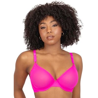Smart & Sexy Sheer Mesh Demi Underwire Bra Soutien-gorge corbeille Femme Smart & Sexy Sheer Mesh Demi Underwire Bra Soutien-gorge corbeille Femme