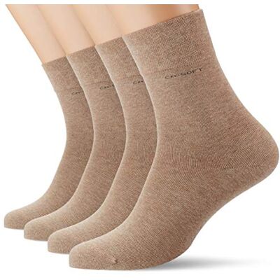 Camano Lot de 4 paires de chaussettes pour homme Camano Lot de 4 paires de chaussettes pour homme
