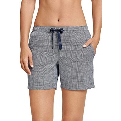 Schiesser Mix & Relax Webhose Kurz Bas De Pyjama, Bleu (Nachtblau 804), 40 (Taille Fabricant: 038) Femme Schiesser Mix & Relax Webhose Kurz Bas De Pyjama, Bleu (Nachtblau 804), 40 (Taille Fabricant: 038) Femme