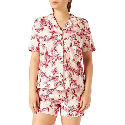 Schiesser Femme Pyjama Court Ensemble de pijama, multicolore,46 Schiesser Femme Pyjama Court Ensemble de pijama, multicolore,46