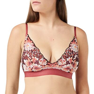 Schiesser Femme Bustier Soutien-gorge, Rouge foncé.,105 Schiesser Femme Bustier Soutien-gorge, Rouge foncé.,105