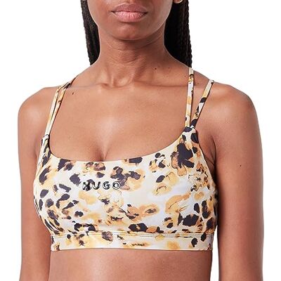 HUGO Camo Bralette Haut de bikini Femme HUGO Camo Bralette Haut de bikini Femme