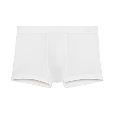 HOM Boxer Confort Supreme Cotton Short rétro pour me, Blanc, M HOM Boxer Confort Supreme Cotton Short rétro pour me, Blanc, M