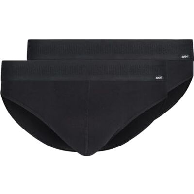 Skiny Cotton Retro Slip Homme, Noir, XL Skiny Cotton Retro Slip Homme, Noir, XL