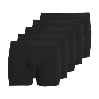 JACK & JONES Noos Pls Jactone In Tone Trunks Lot de 5 boxers pour homme Noir Taille 6X_L, Noir, 6x_l JACK & JONES Noos Pls Jactone In Tone Trunks Lot de 5 boxers pour homme Noir Taille 6X_L, Noir, 6x_l