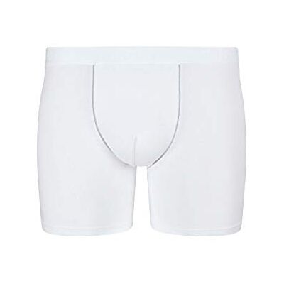 Huber Pant Long Leg Boxeur ajusté Homme, Blanc, L Huber Pant Long Leg Boxeur ajusté Homme, Blanc, L