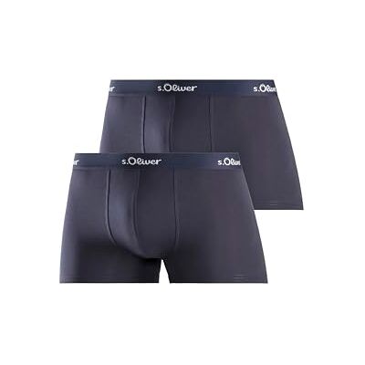 s.Oliver Lot de 2 boxers pour homme, bleu marine, 2 x bleu marine, L s.Oliver Lot de 2 boxers pour homme, bleu marine, 2 x bleu marine, L