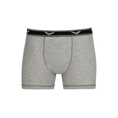 Trigema Culotte confortable avec élastique tissé, Gris chiné, 3XL Trigema Culotte confortable avec élastique tissé, Gris chiné, 3XL