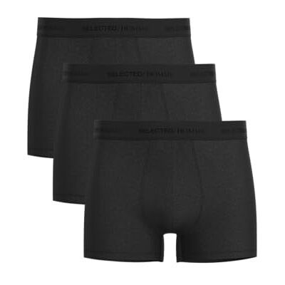SELECTED HOMME Slhthomas Tencel 3-pack Trunk Noos Caleçon boxeur Homme (lot de 3) SELECTED HOMME Slhthomas Tencel 3-pack Trunk Noos Caleçon boxeur Homme (lot de 3)