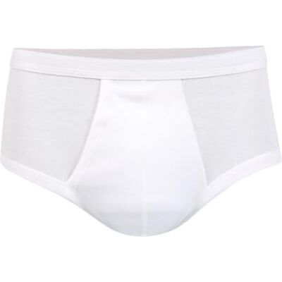 Eminence PUR COTON Slip Homme Blanc (Blanc) Large (Taille fabricant: 4) lot de Eminence PUR COTON Slip Homme Blanc (Blanc) Large (Taille fabricant: 4) lot de
