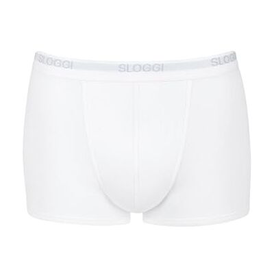 Sloggi Basic Short Boxer Homme, Blanc (White), 8 Sloggi Basic Short Boxer Homme, Blanc (White), 8