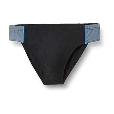Haute pression Slip de bain 416 pour homme, Noir/gris/turquoise, 5 Haute pression Slip de bain 416 pour homme, Noir/gris/turquoise, 5
