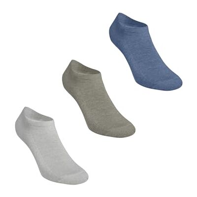POMPEA Mini Chaussette (Lot de 3) Homme, ASS. MELANGE, 43-46 EU POMPEA Mini Chaussette (Lot de 3) Homme, ASS. MELANGE, 43-46 EU