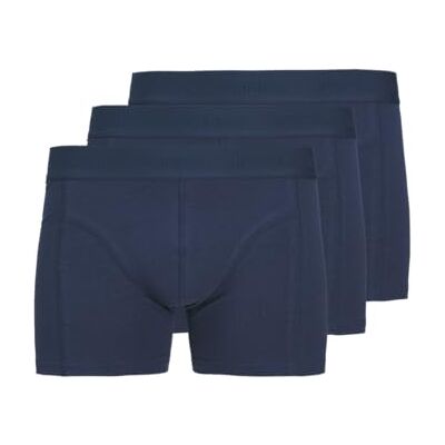 JACK & JONES Jacordinary Trunks Lot de 3 boxers pour homme Bleu marine Taille M, Blazer bleu marine., M JACK & JONES Jacordinary Trunks Lot de 3 boxers pour homme Bleu marine Taille M, Blazer bleu marine., M