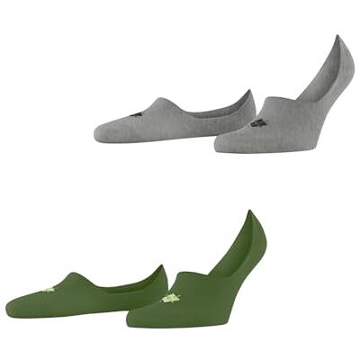 Burlington Everyday Multipack M In coton unies lot de 2 paires, Chaussettes invisibles Homme, Vert Forest 7657, 39-40 Burlington Everyday Multipack M In coton unies lot de 2 paires, Chaussettes invisibles Homme, Vert Forest 7657, 39-40