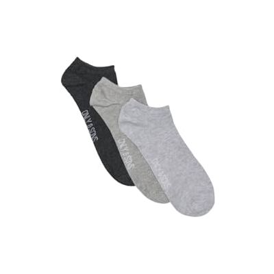 Only & Sons ONSFINCH Lot de 3 paires de chaussettes de sport Noos, Mélange de gris moyen/détail : LGM+MGM+DGM Logo blanc, 43-46 EU Only & Sons ONSFINCH Lot de 3 paires de chaussettes de sport Noos, Mélange de gris moyen/détail : LGM+MGM+DGM Logo blanc, 43-46 EU