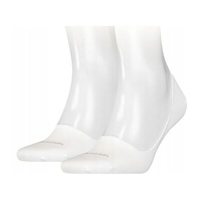 Calvin Footie Chaussettes, Blanc, 43/46 (Lot de 2) Homme, Blanc, 43-46 Calvin Footie Chaussettes, Blanc, 43/46 (Lot de 2) Homme, Blanc, 43-46