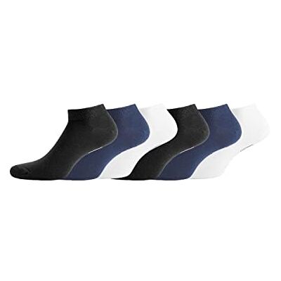 Blanco Chaussettes Hautes Homme Coton, Socquettes Homme, Confortable, Ultra-doux (Lot de 6), Multicolore, 43-46 EU Blanco Chaussettes Hautes Homme Coton, Socquettes Homme, Confortable, Ultra-doux (Lot de 6), Multicolore, 43-46 EU