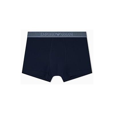 Giorgio Armani Boxer Logoband brillant pour homme, bleu, XL Giorgio Armani Boxer Logoband brillant pour homme, bleu, XL