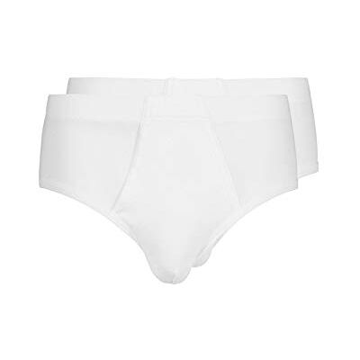 Huber Slip (Lot de 2) Homme, Blanc (0500)., L Huber Slip (Lot de 2) Homme, Blanc (0500)., L
