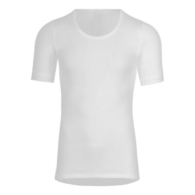 Trigema Lot de 2 maillots de corps à manches courtes pour homme, Blanc (001), XXL Trigema Lot de 2 maillots de corps à manches courtes pour homme, Blanc (001), XXL